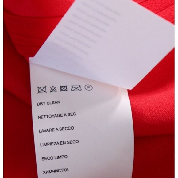 Club Monaco Women’s Small Cactus Flower Red Kharla Top Chemise Blouse Tank NWT - Picture 9 of 10